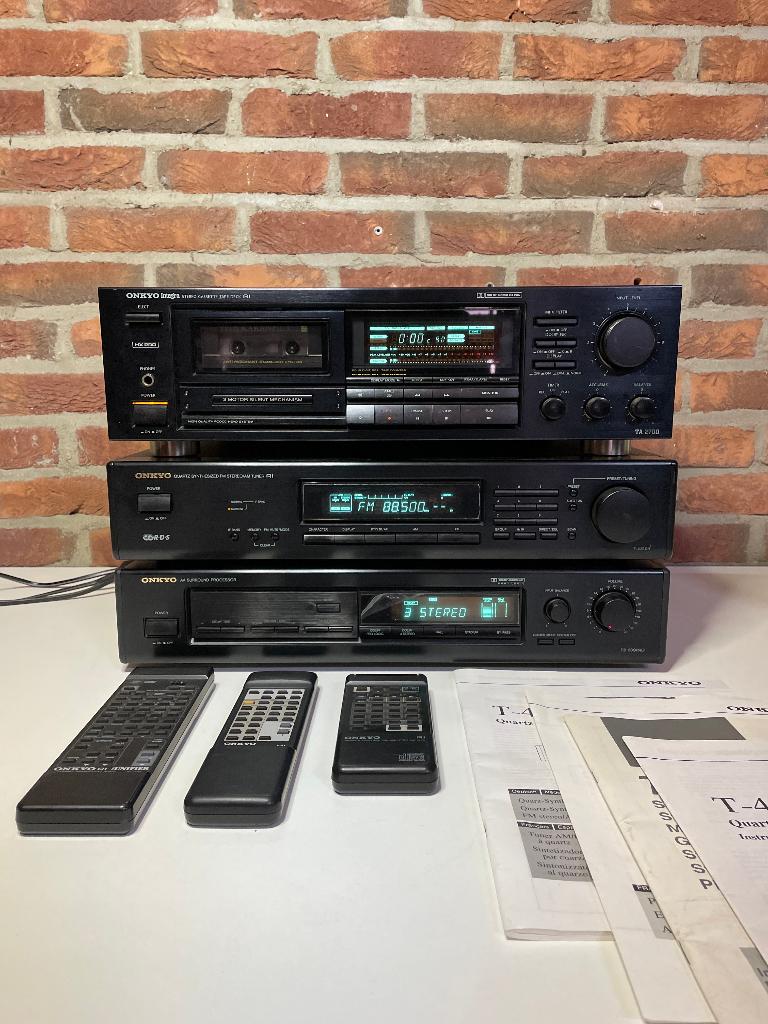 Onkyo ES-600PRO HIFI set, Audio, Tv en Foto, Stereo-sets, Ophalen of Verzenden, Overige merken