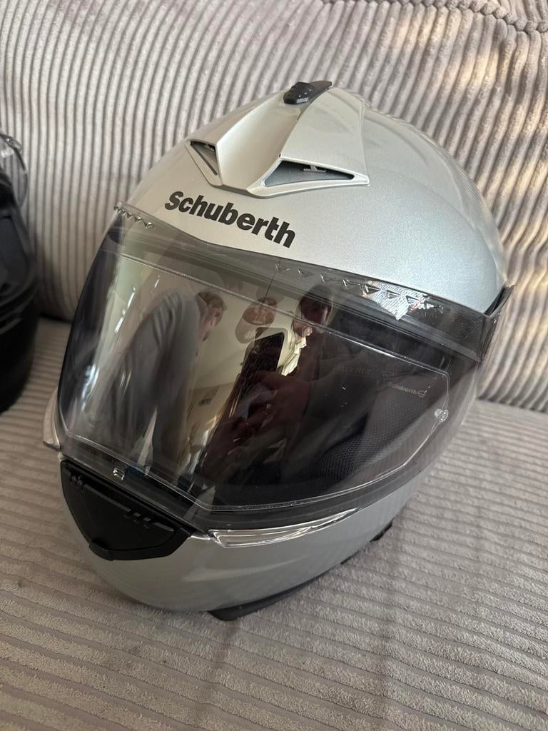 Schuberth C3 Pro Motorhelm - Maat XS, Motoren, XS, Systeemhelm, Heren, Ophalen of Verzenden