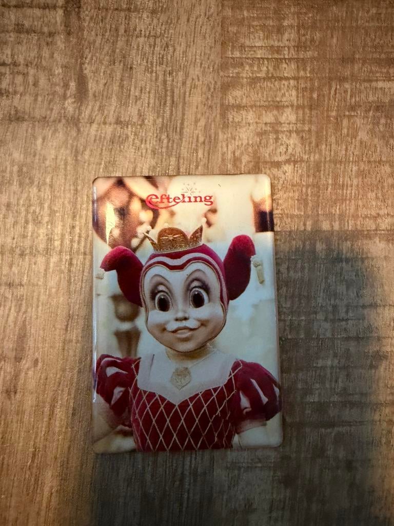 Magneet efteling, Verzamelen, Efteling, Ophalen, Zo goed als nieuw, Button of Speldje