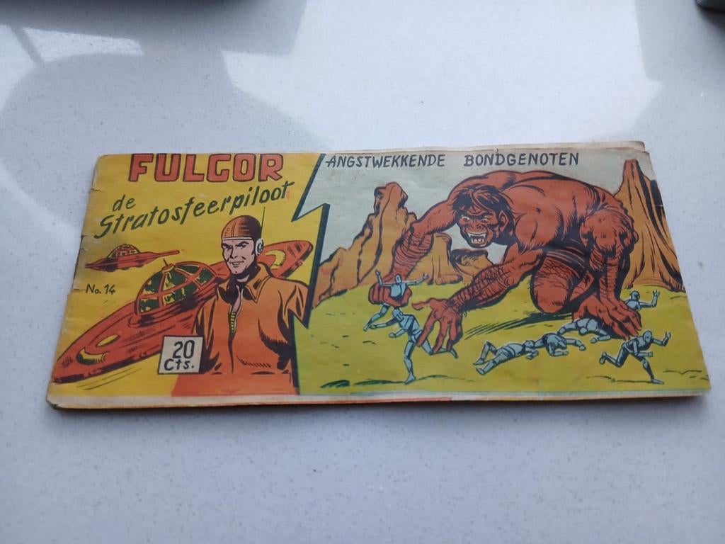 Fulgor nummer 14 oude stripboeken, Boeken, Meerdere stripboeken, Ophalen of Verzenden, Gelezen