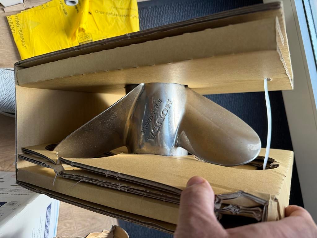 Nieuwe RVS Honda Propeller/Schroef - Ongebruikt, Watersport en Boten, Bootonderdelen, Ophalen of Verzenden, Nieuw, Motor en Techniek