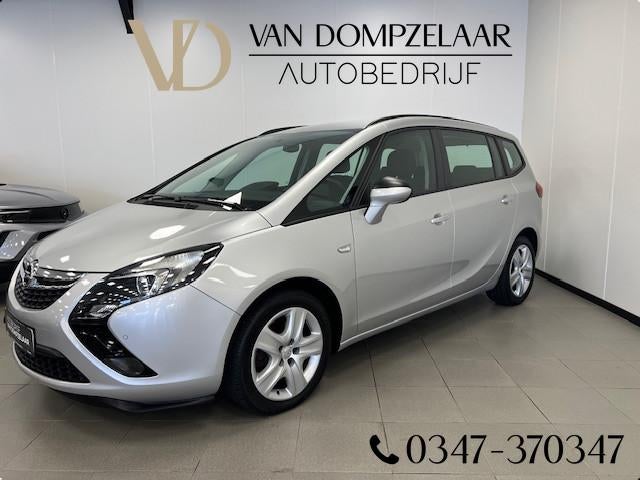 Opel Zafira Tourer 1.4 Edition 7-PERSOONS / NAVI / TREKH / S, 12 maanden, 15 km/l, Gebruikt, Euro 6