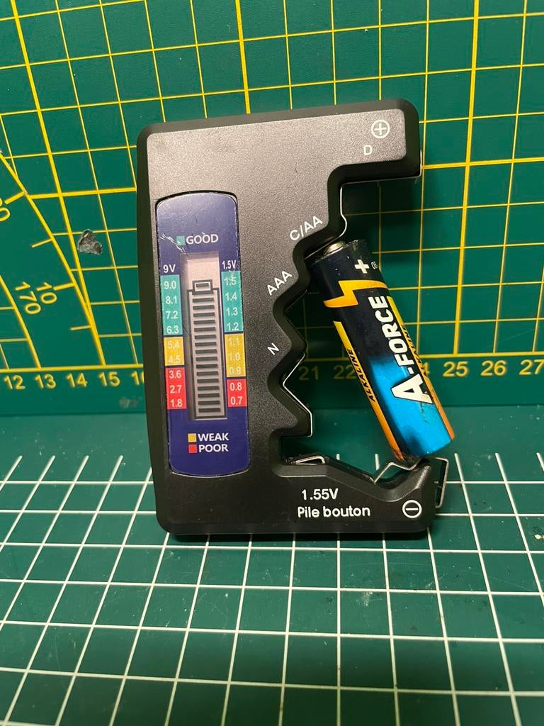 Batterij tester, Ophalen of Verzenden, Nieuw