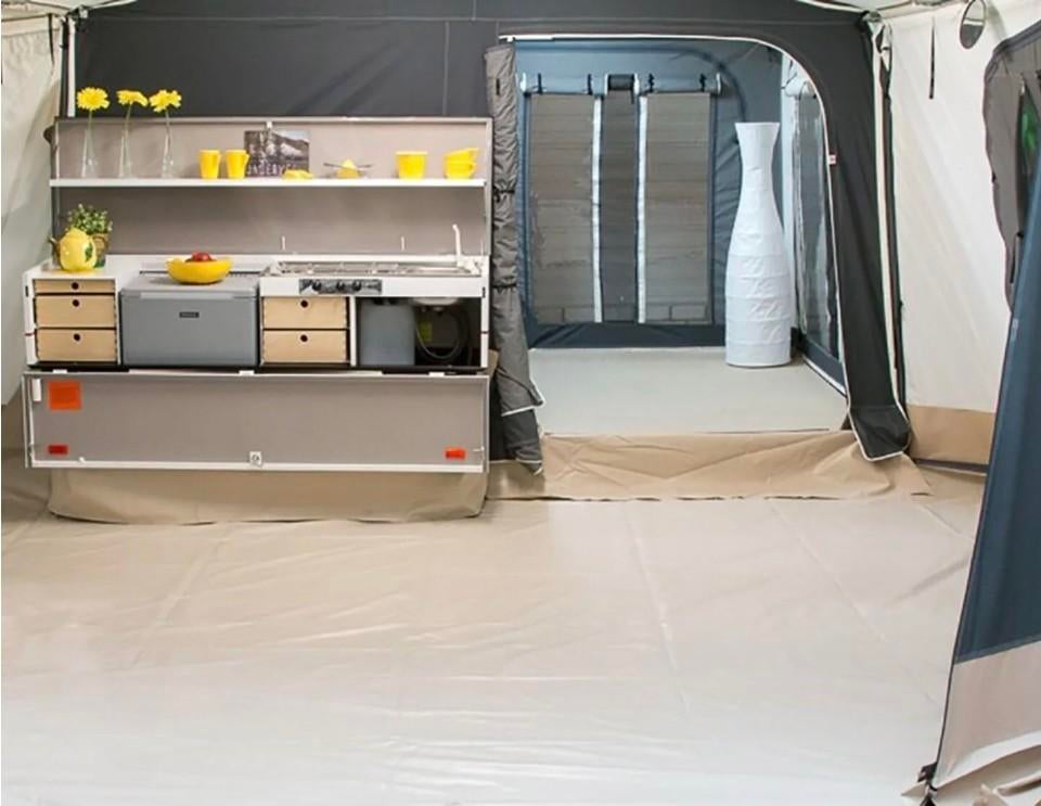 Combi-Camp Country/Valley inritsbaar kuipzeil, Ophalen, Zo goed als nieuw