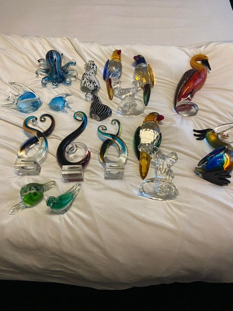 Mooi kristal glaswerk in uitstekende staat, Ophalen of Verzenden