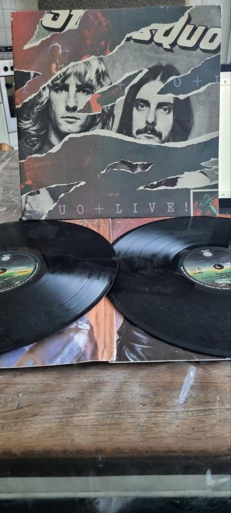 Status Quo - Live! Dubbel LP (1977), Ophalen of Verzenden, Gebruikt, 12 inch, Poprock