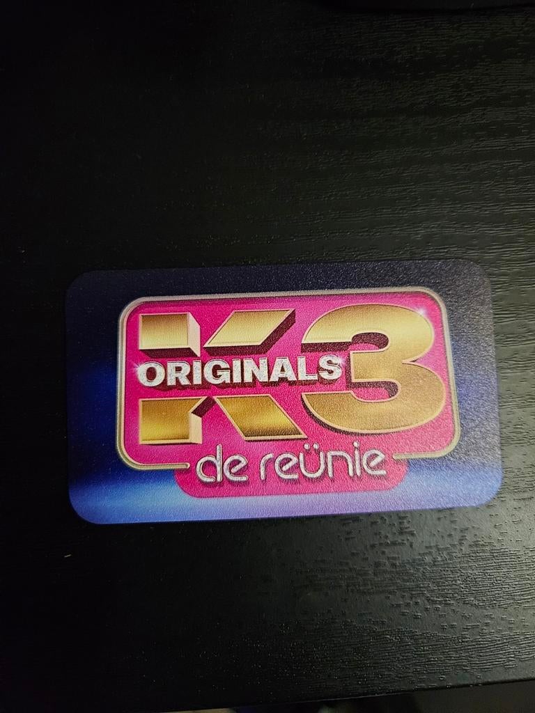 K3 the originals magneet, Tickets en Kaartjes, Evenementen en Festivals, Eén persoon