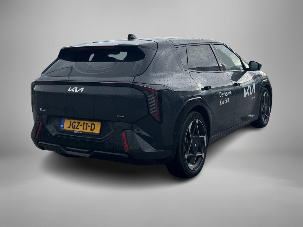 Kia EV4 GT-PlusLine 81.4 kWh Navigatie | Half-leder | Panora, 32 min, Adaptive Cruise Control, 204 pk, 1000 kg