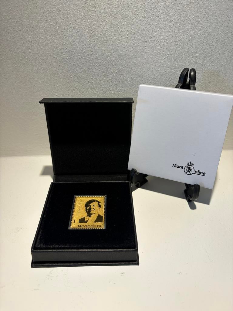 Gouden Postzegel Willem-Alexander Munt Online, Verzenden, Na 1940, Postfris