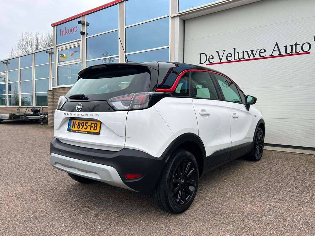 Opel Crossland 1.2 Turbo GS Line|1e eig.|Carplay|LED|Camera|, Gebruikt, Euro 6, 1199 cc, Leder en Stof