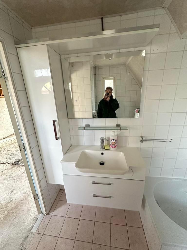 Complete badkamer gratis ophalen (zelf demonteren), Ophalen, Gebruikt, Met bad