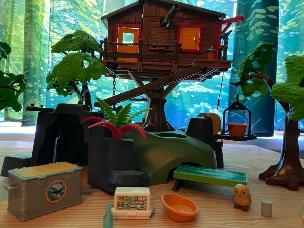 Playmobil, Boswachtershuis, Kinderen en Baby's, Speelgoed | Playmobil, Gebruikt, Ophalen of Verzenden