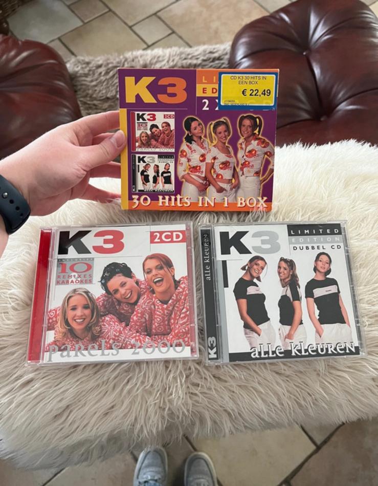 K3 CD's, Ophalen of Verzenden, Gebruikt