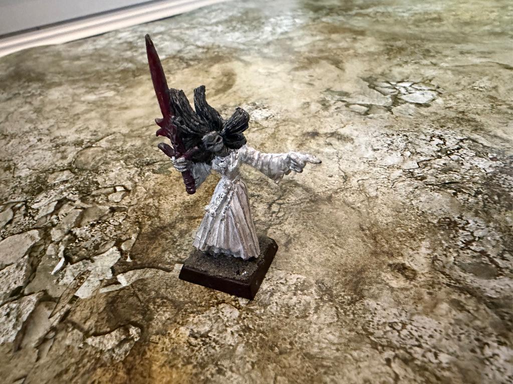 OOP vampire counts Banshee, Met verf, Gebruikt, Figuurtje(s), Warhammer