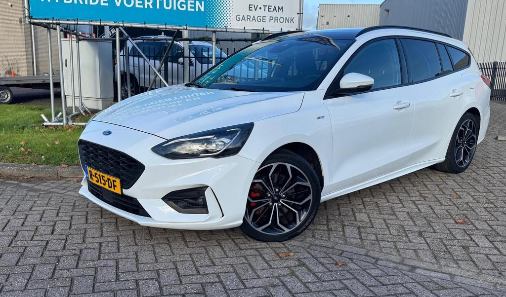 Ford Focus Wagon 1.0 ST Line Hybrid X Business ACC/CARPLAY/P, Stof, Gebruikt, Wit, 999 cc