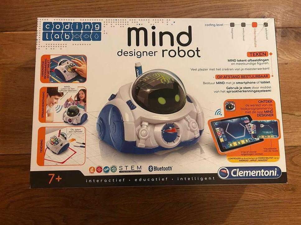 Clementoni Mind Designer Robot: Tekenen en App Besturing, Ophalen, Zo goed als nieuw, Elektronica