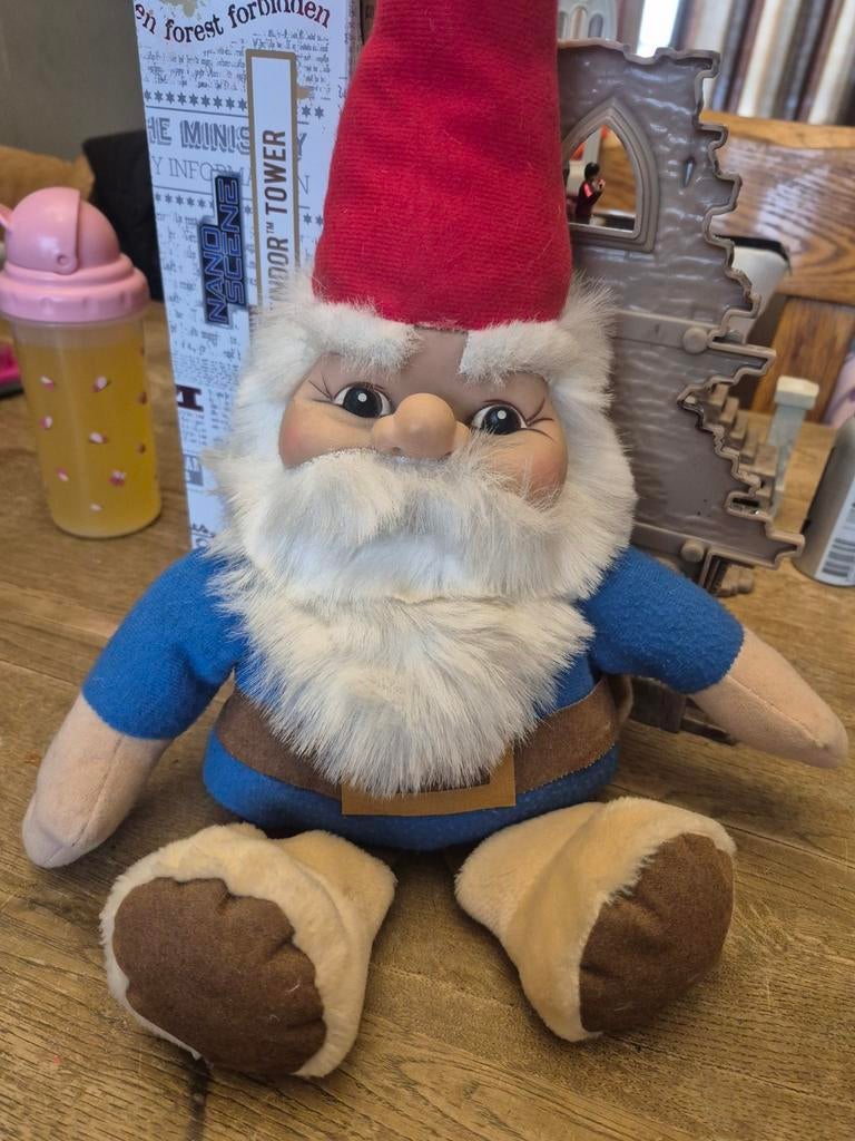 Leuke Kabouter Pluche Pop - Decoratie of Speelgoed, Ophalen of Verzenden