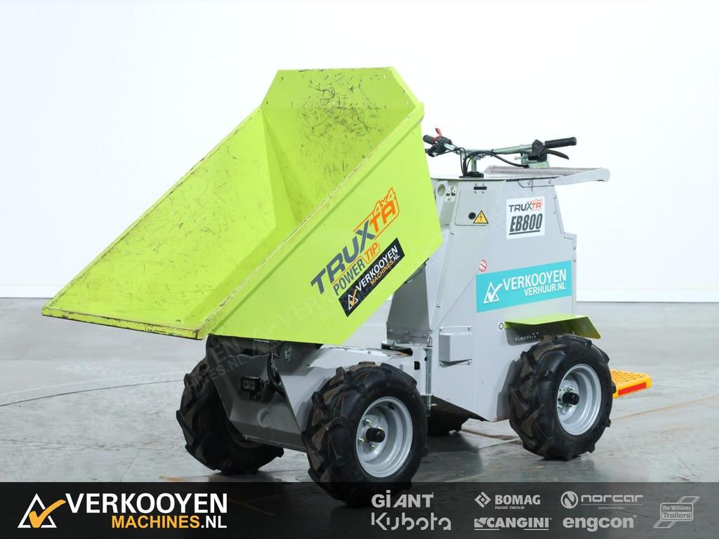 2023 Truxta BENDie EB800 PT VV1339 Elektrische dumper