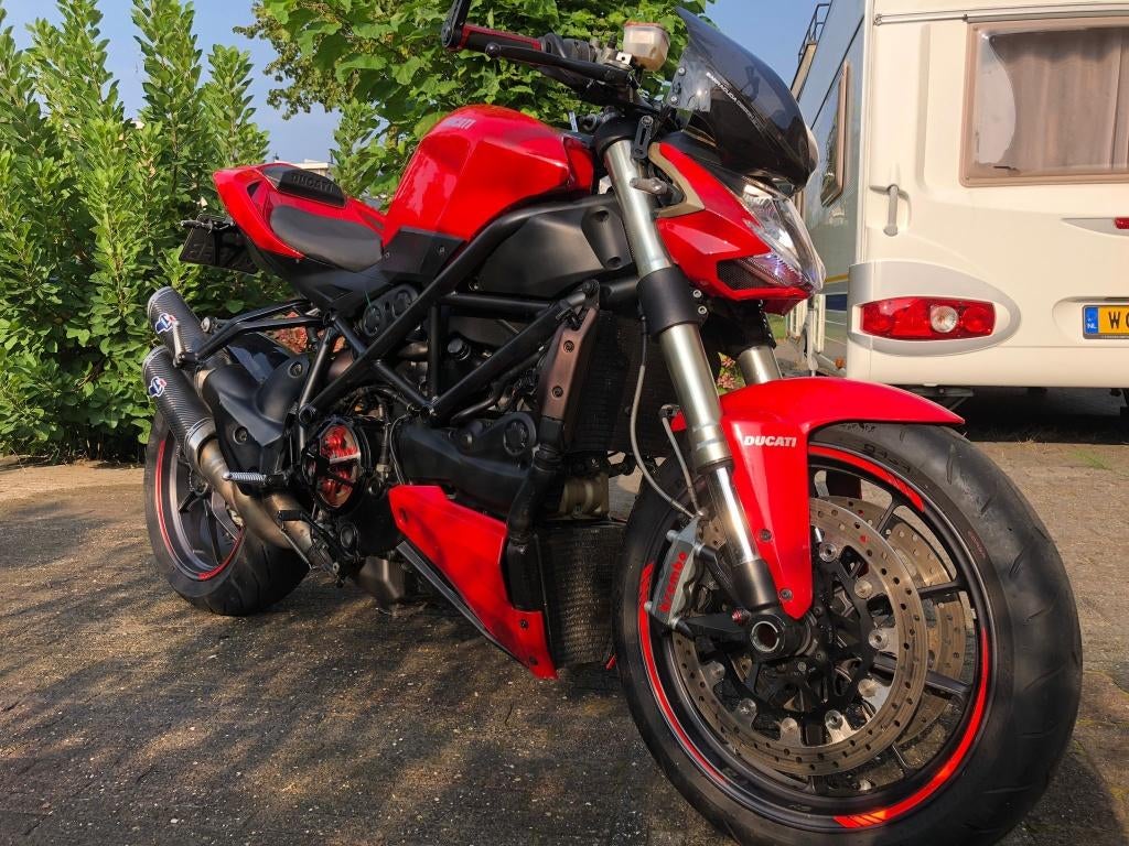 Ducati Streetfighter 1098, 2 cilinders, Motorrijbewijs A, Particulier, Meer dan 35 kW