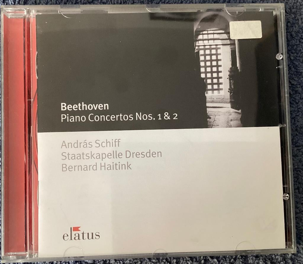 Beethoven Pianoconcertos nos 1&2 Schiff, Haitink CD, Cd's en Dvd's, Cd's | Klassiek, Ophalen of Verzenden, Classicisme, Gebruikt