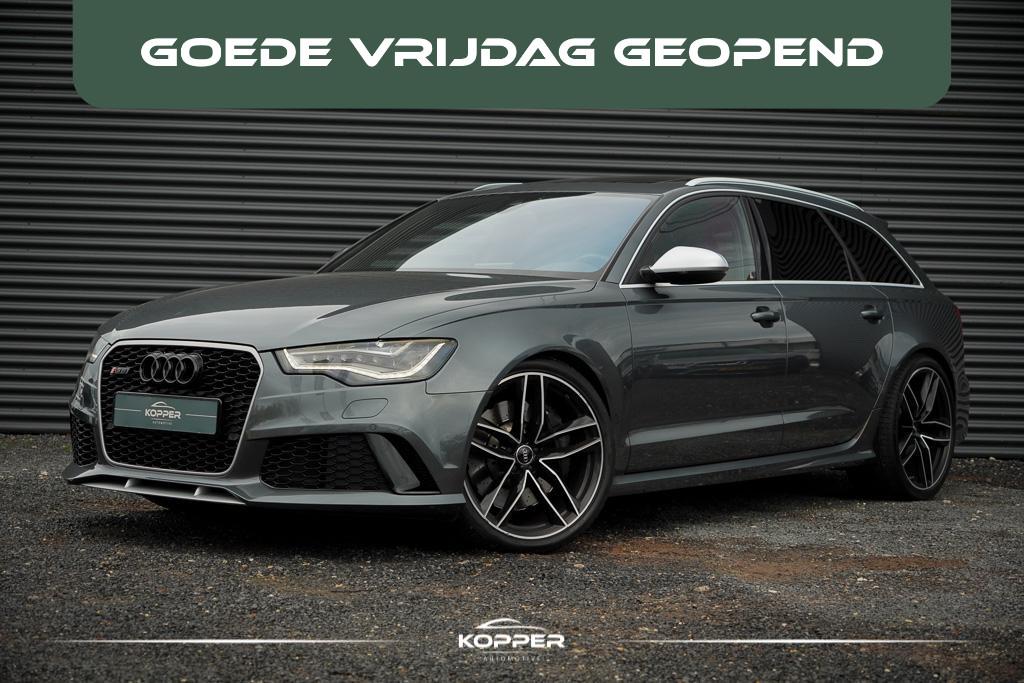 Audi RS6 Avant 4.0 TFSI quattro Pro Line Plus / Pano / Bose, Auto's, Audi, Automaat, Euro 5, Gebruikt, Vierwielaandrijving