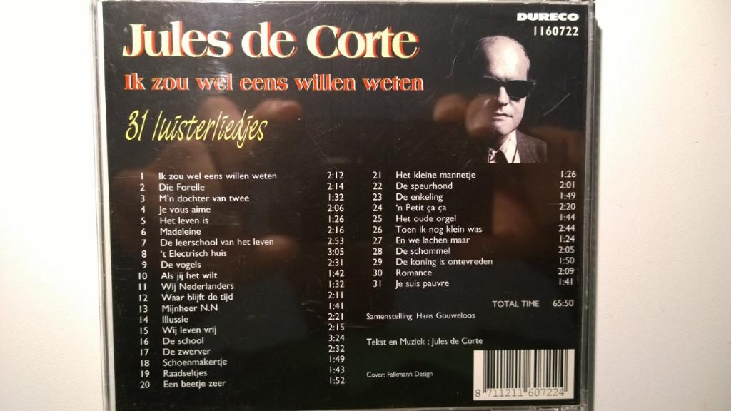 Jules de Corte - Ik Zou Wel Eens Willen Weten, Ophalen of Verzenden, Zo goed als nieuw, Pop