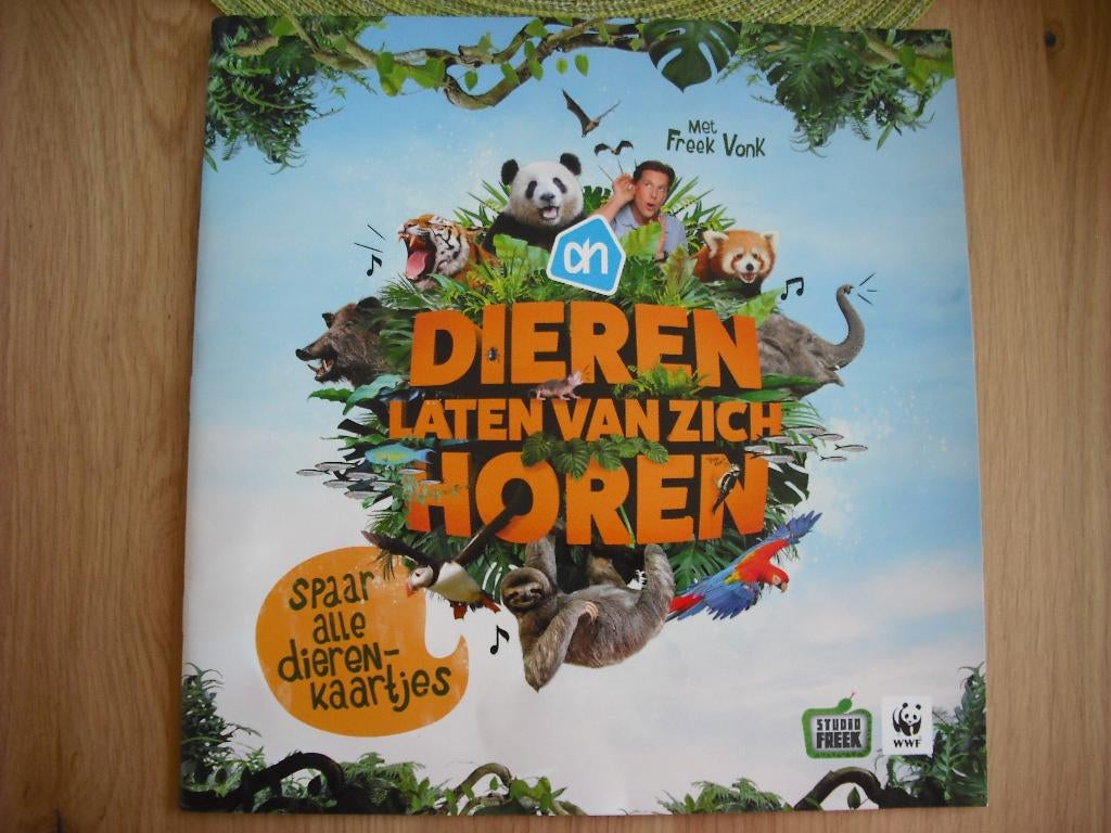 Dieren kaartjes    AH, Albert Heijn, Ophalen of Verzenden