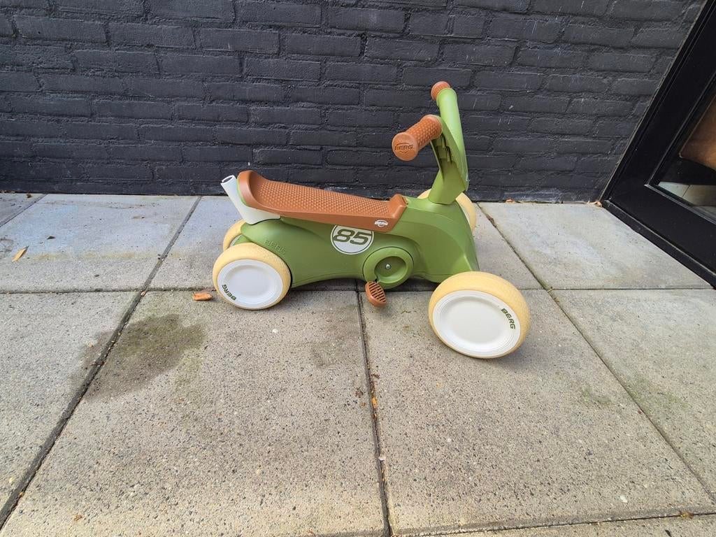 BERG Go2 skelter met duwstang., Ophalen, Gebruikt, Loopvoertuig