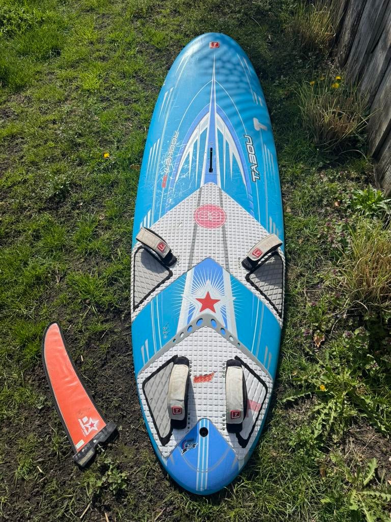 Tabou Rocket 125L inclusief freeride vin 44cm, Ophalen, Minder dan 250 cm, Met vin(nen), Plank