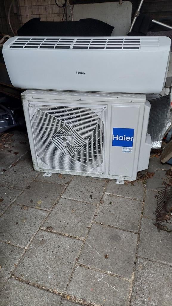 Haier airconditioning 7kW defect, Ophalen