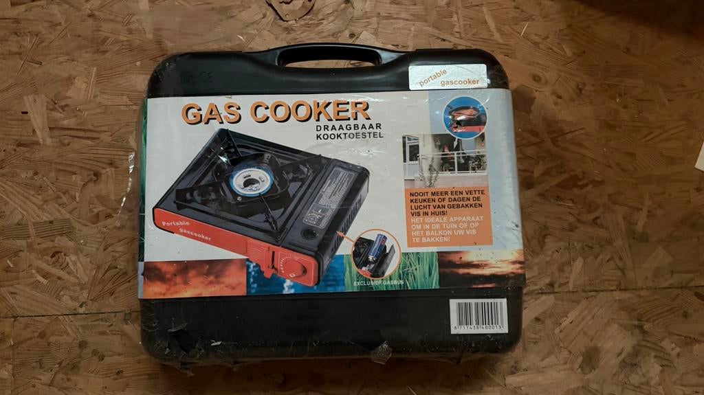 Draagbaar kooktoestel, Zo goed als nieuw, Gas, Vrijstaand, 4 kookzones