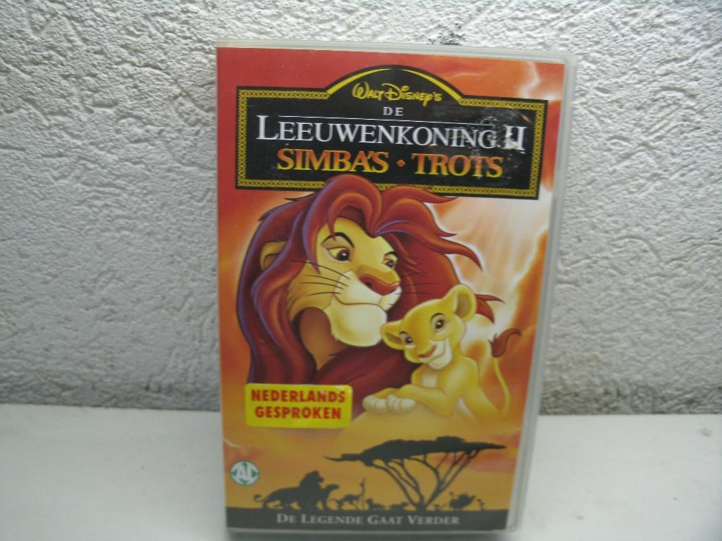 vhs 31a leeuwekoning 11 simba's trots, Alle leeftijden, Ophalen of Verzenden, Zo goed als nieuw