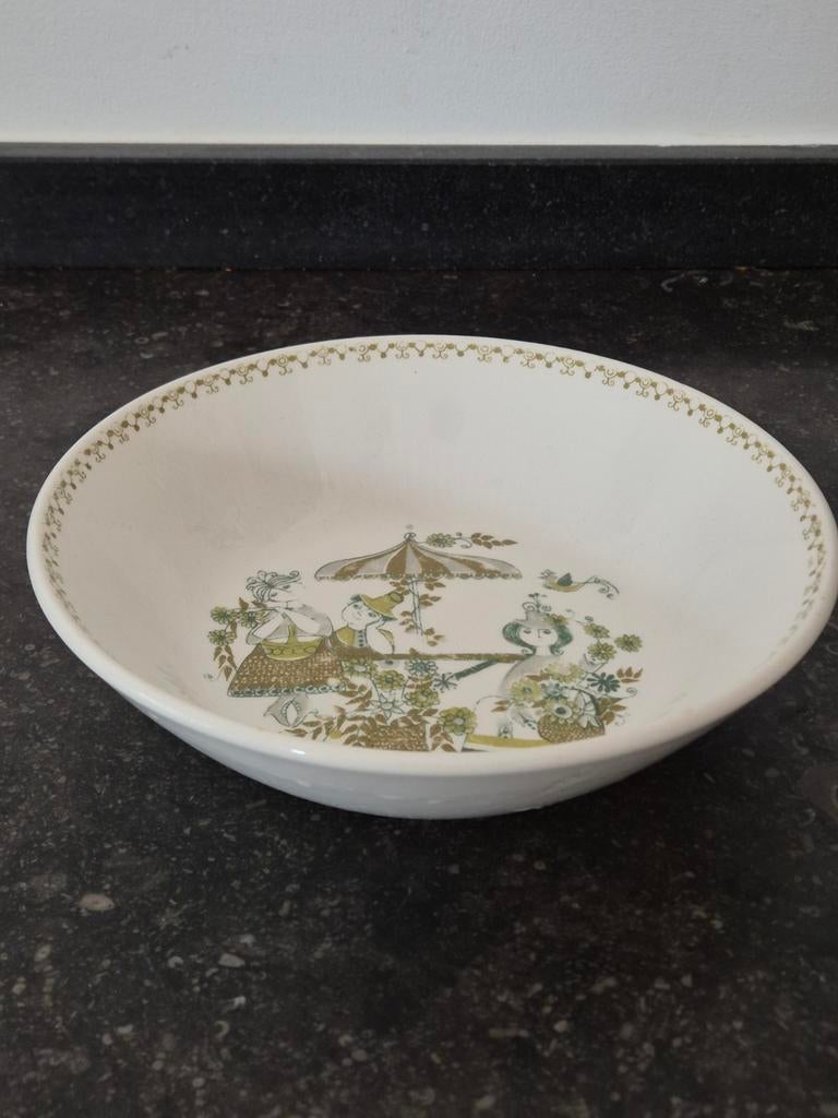 Vintage schaal Figgjo Flint Norway, Ophalen of Verzenden, Huis en Inrichting