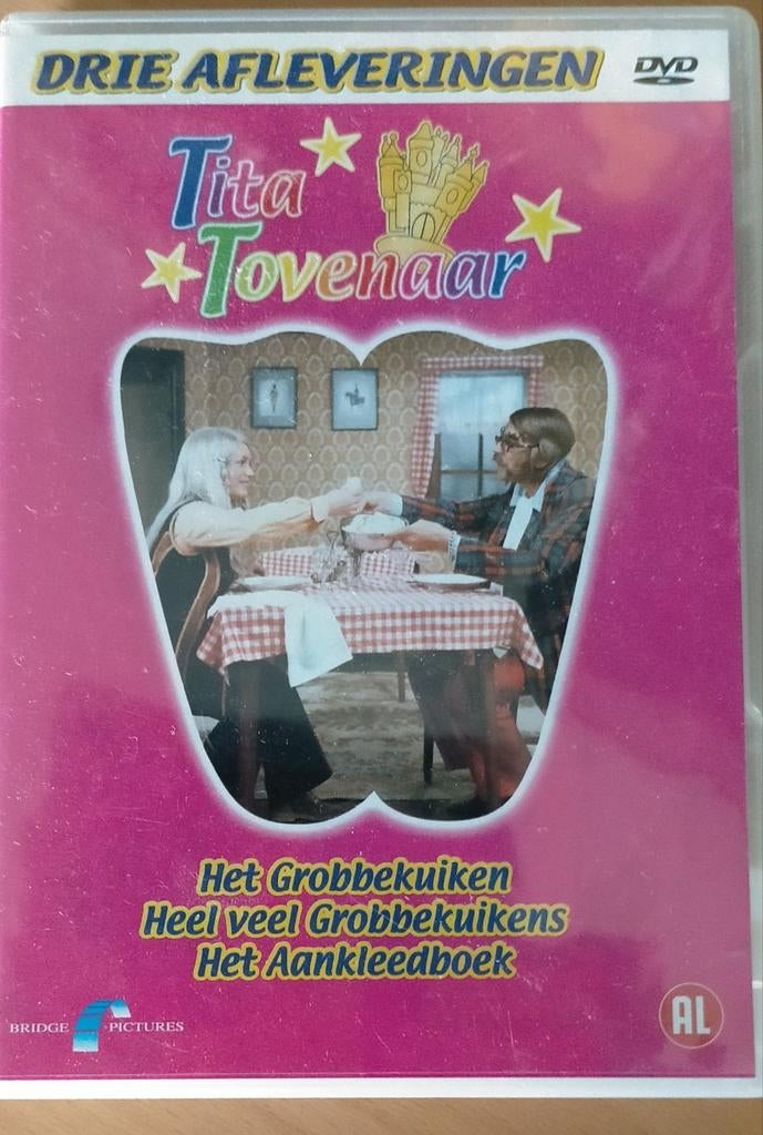 Dvd tita tovenaar 3 afl., Ophalen of Verzenden, Gebruikt, Avontuur, Film