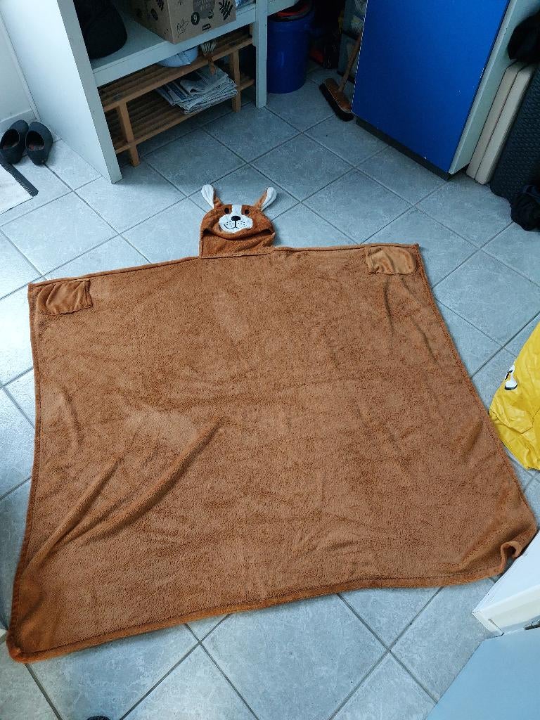 Zachte Knuffel deken hond, 1.50 x 1.30 cm NIEUW, Ophalen of Verzenden, Nieuw, Minder dan 70 cm, Deken