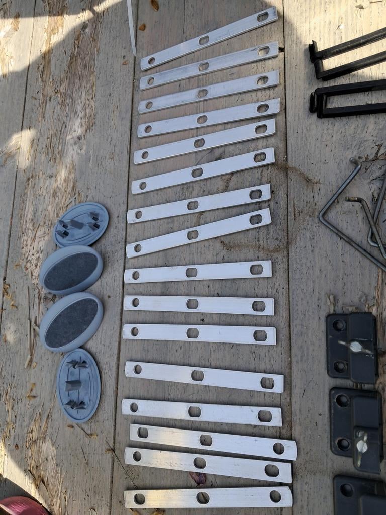 Auping Auronde Bed Onderdelen Per stuk te koop, Ophalen, Eenpersoons, Wit, Hout