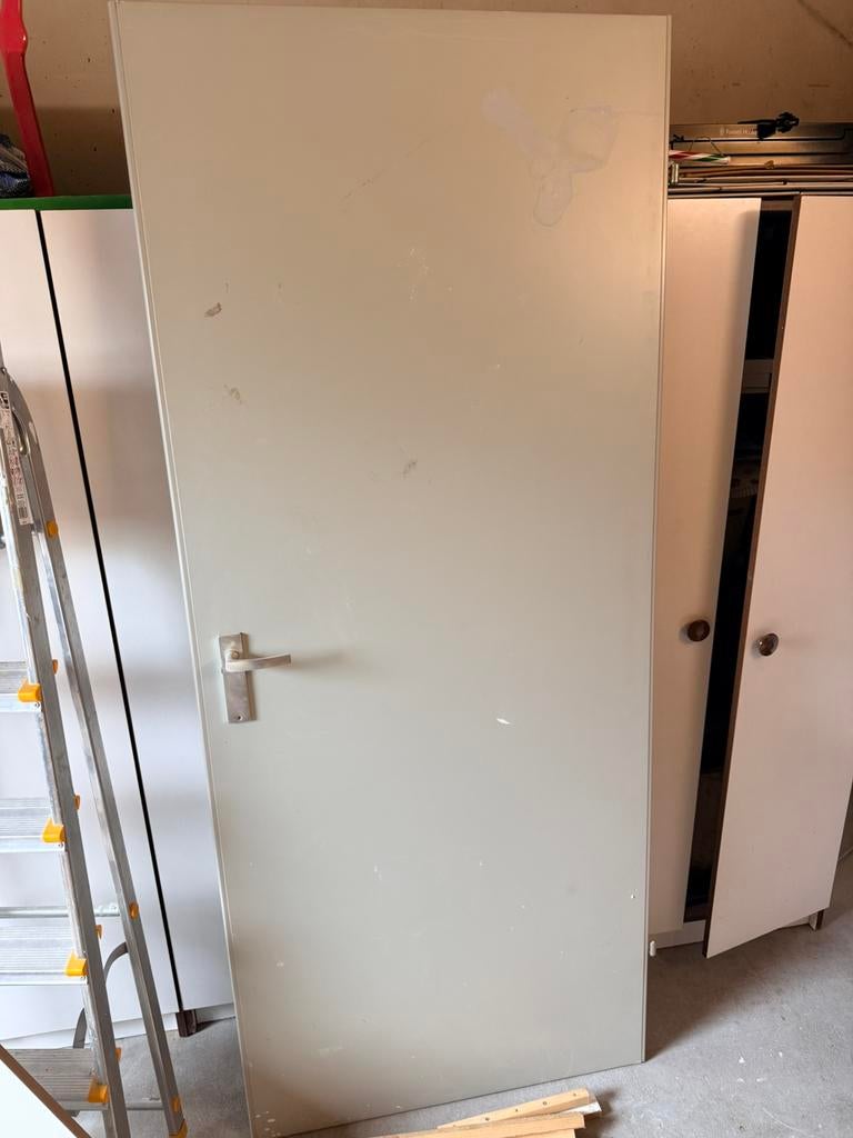 Gratis opdek deur, Ophalen of Verzenden, Zo goed als nieuw, Binnendeur, 200 tot 215 cm