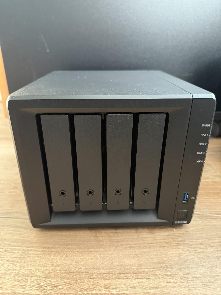 Synology NAS DS918+ 4x1Tb, Ophalen, Gebruikt
