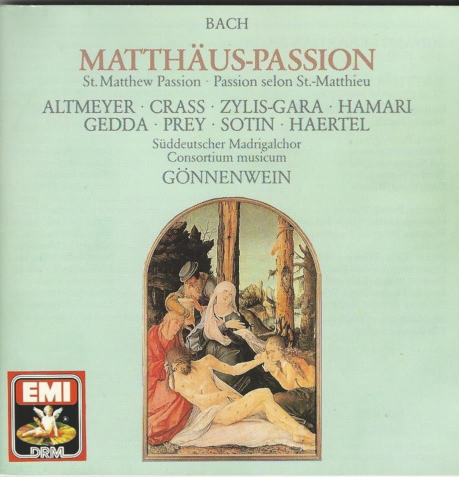 Bach ‎– Matthäus-Passion = 3cd BOX = 4,99, Ophalen of Verzenden, Classicisme, Zo goed als nieuw, Kamermuziek