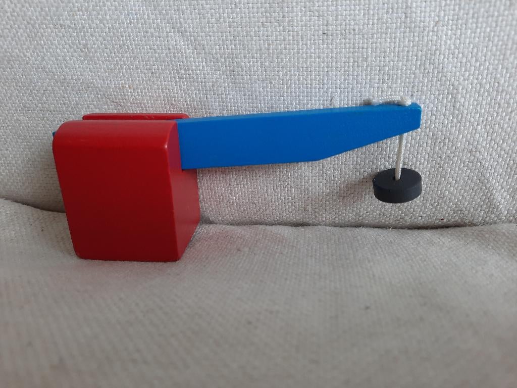 Houten hef kraan met magneet - nieuw -, Ophalen of Verzenden