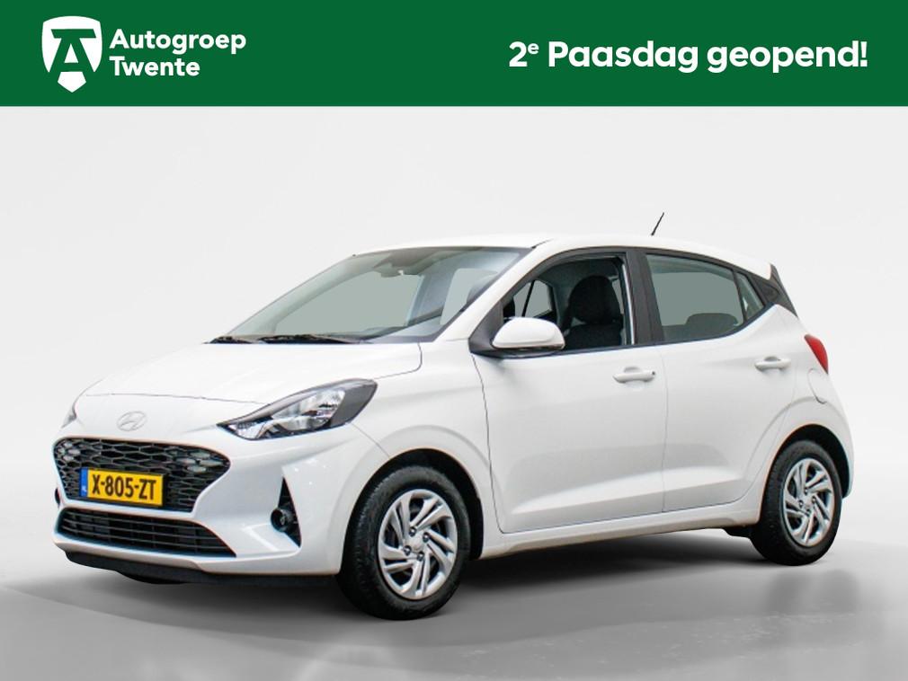 Hyundai i10 1.0 Comfort | Navigatie via Carplay | Prive leas, Keurmerk '100% Onderhouden', 12 maanden, Stof, Gebruikt