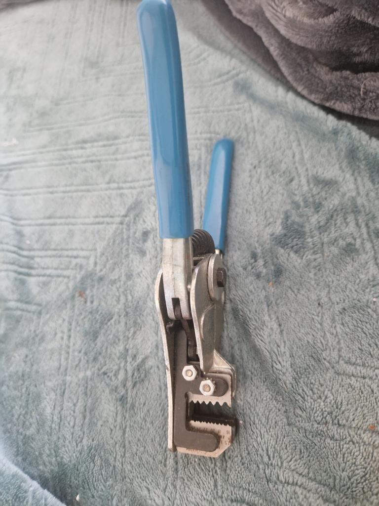 Striptang / Draadstripper met blauwe handvatten, Doe-het-zelf en Verbouw, Gereedschap | Handgereedschap, Ophalen of Verzenden