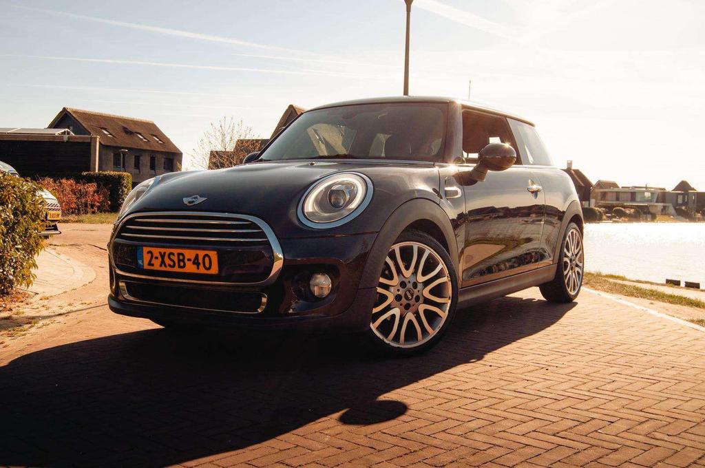 Mini 1.5 Cooper AUT 2014 Zwart, Auto's, 136 pk, 4 stoelen, Origineel Nederlands, Particulier