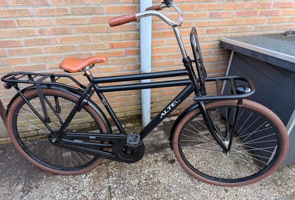 Mooie Transport Fiets LED verlichting stevige bagagedrager, 50 tot 53 cm, Ophalen of Verzenden, Zo goed als nieuw