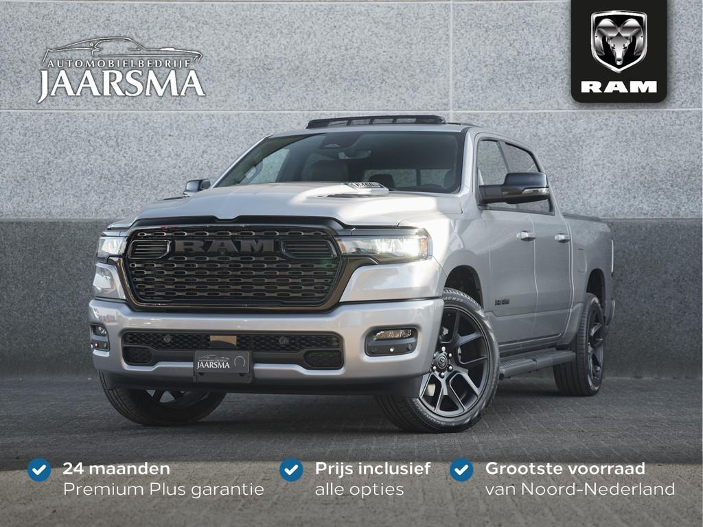 Dodge Ram 1500 Sport Night Edition 3.0 STT 420pk CrewCab |Pa, Automaat, 2526 kg, Zwart, 24 maanden