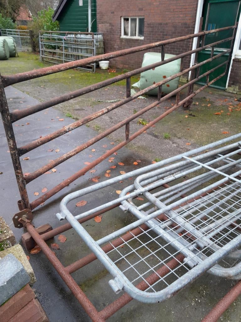 ZWAAR LANDHEK 6 MTR, Dieren en Toebehoren, Ophalen, Gebruikt