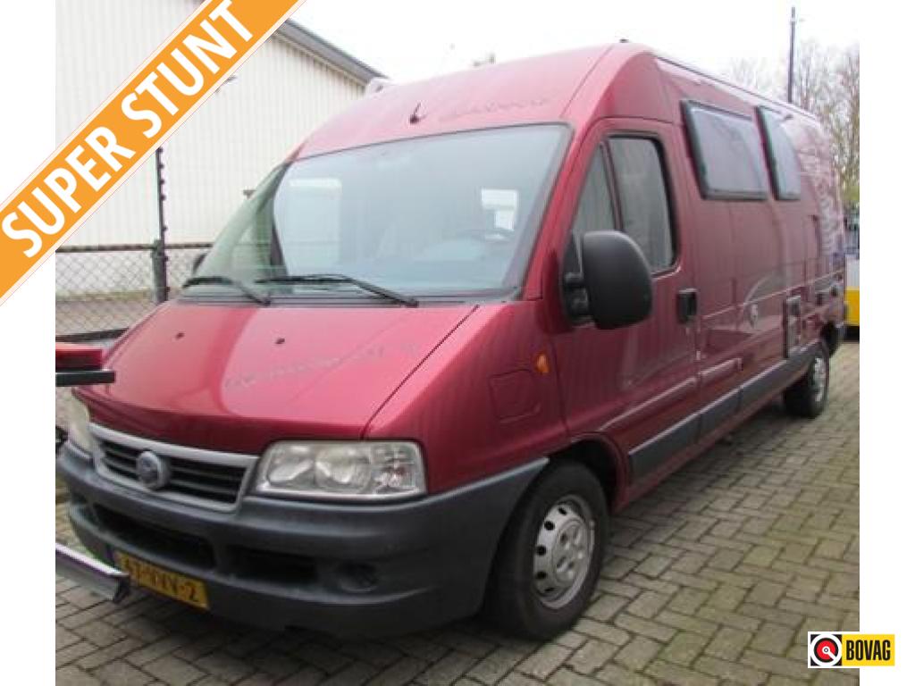 Fiat Globescout Dwarsbed, Handgeschakeld, Koelkast, Buscamper of Camperbus, Fiat, Tot en met 2