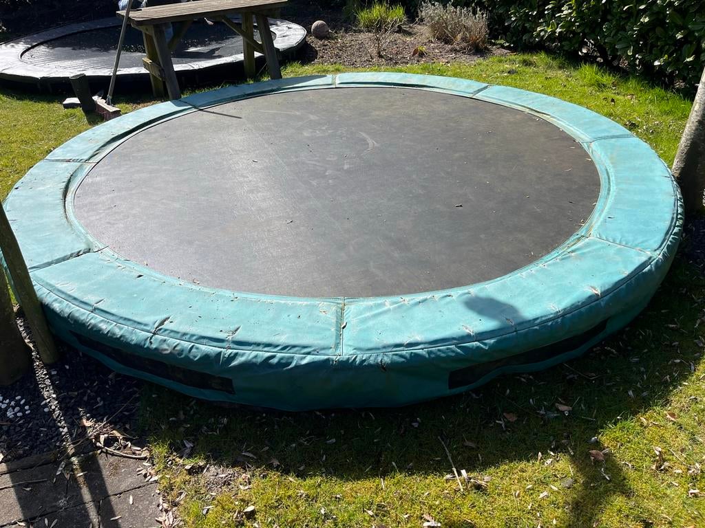 Salta Excellent Ground Trampoline 366, Ophalen, Gebruikt