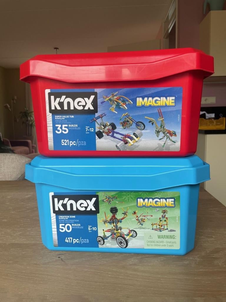 Grote partij K’NEX – meerdere sets, Ophalen, Zo goed als nieuw, K'nex