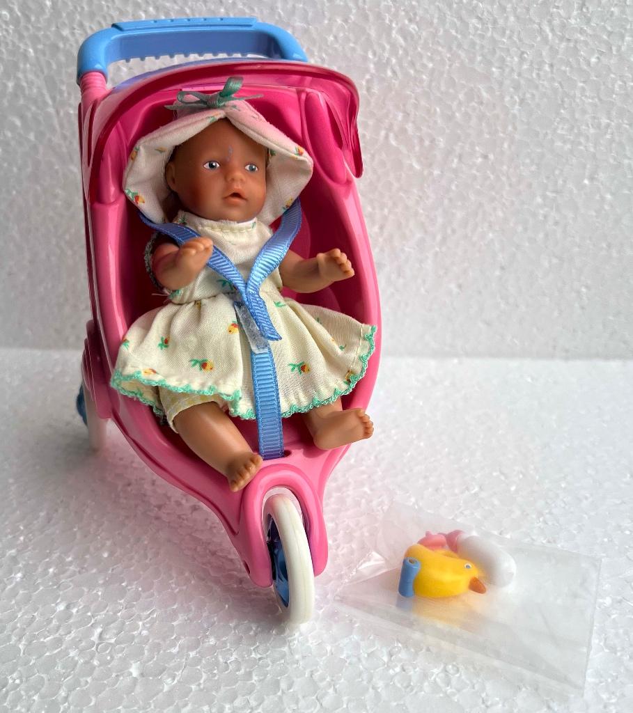 Mini baby born driewieler met mini baby born popje, Kinderen en Baby's, Speelgoed | Poppen, Ophalen of Verzenden, Zo goed als nieuw